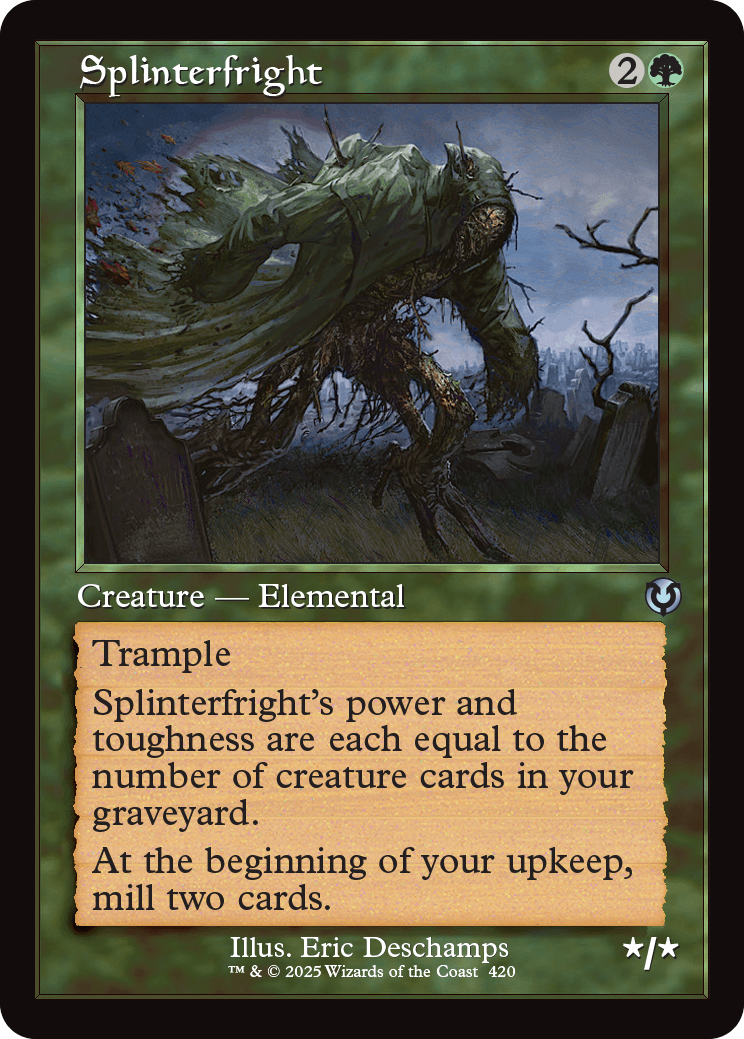 (420) Splinterfright - RETRO FRAME